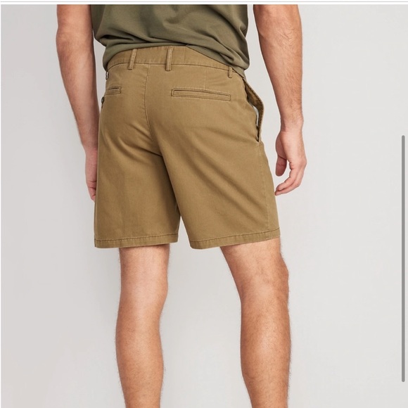 NWT 7 inch Khaki Chino Shorts, Size 31 - Picture 2 of 6
